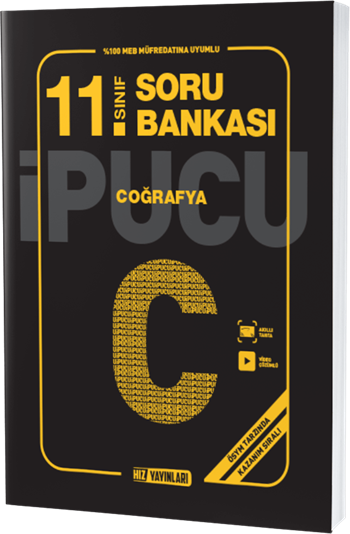 Hız Yayınları 11. Sınıf Coğrafya Soru Bankası İpucu