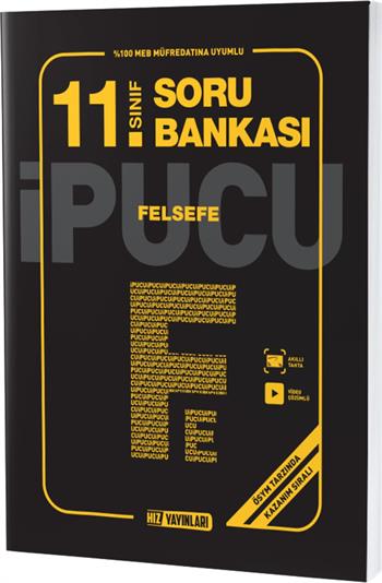 Hız Yayınları 11. Sınıf Felsefe Soru Bankası İpucu