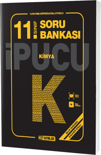 Hız Yayınları 11. Sınıf Kimya Soru Bankası İpucu