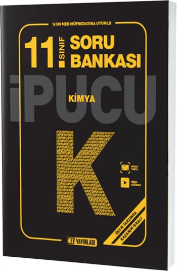 Hız Yayınları 11. Sınıf Kimya Soru Bankası İpucu