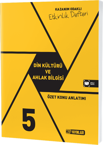Hız Yayınları 5. Sınıf Din Kültürü Ve Ahlak Bilgisi Etkinlik Defteri