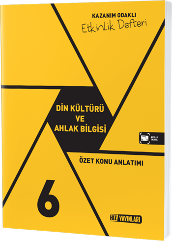 Hız Yayınları 6. Sınıf Din Kültürü Ve Ahlak Bilgisi Etkinlik Defteri