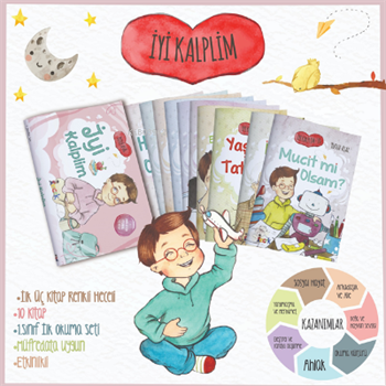 İyi Kalplim 10 Kitap Takım Yusuf Asal