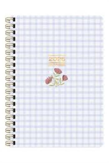 Keskin 2025-A5 Spr.Sert Kp.Haftalık Ajanda - Pötikare