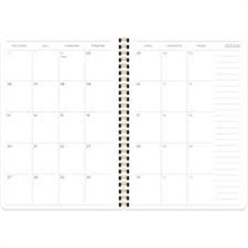 Keskin 2025-A5 Spr.Sert Kp.Haftalık Ajanda - Aura