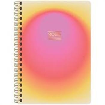 Keskin 2025-A5 Spr.Sert Kp.Haftalık Ajanda - Aura