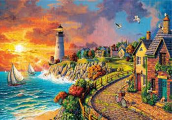Ks Puzzle 1000 Lıghthouse By The Sea 