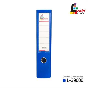 Laçin Geniş Büro Klasörü Mavi 