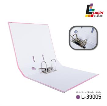 Laçin Geniş Büro Klasörü Pembe (1 Koli 10 Adet )