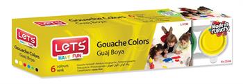Lets Guaj Boya 25 Ml 6 Renk L-5150