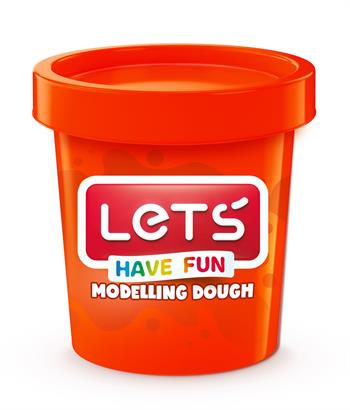 Lets Oyun Hamuru Tek Renk Kırmızı 150 Gr L-8340-2