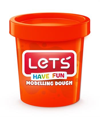 Lets Oyun Hamuru Tek Renk Kırmızı 150 Gr L-8340-2