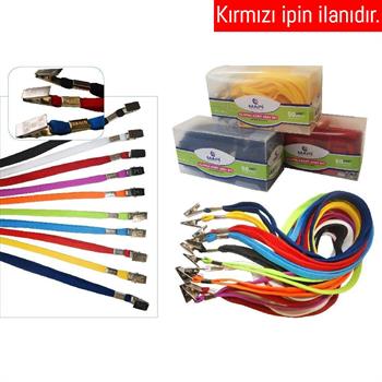 Mapi Askı İpli Pp Kart Kabı Kırmızı _25 (1 Adet)