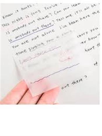 Mas Yap. Transparan Pp Not Kağıdı - 76X76 - Neon - 50 S - Şeffaf 3367