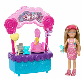 Mattel Barbie ChelseaNin Şeker Dükkanı Oyun Seti Mtl-Hrm07