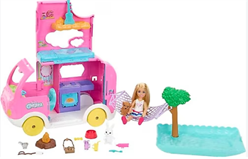 Mattel Barbie ChelseaNin Yeni Karavanı Mtl-Hnh90