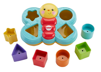 Mattel Fisher Price Şekil Eşleştirme Arkadaşı Kelebek Mtl-Cdc22