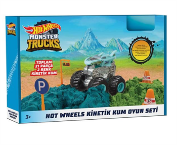 Mattel Hhj36 Hw Monster Trucks Kınetık Kum Oyun Setı 12