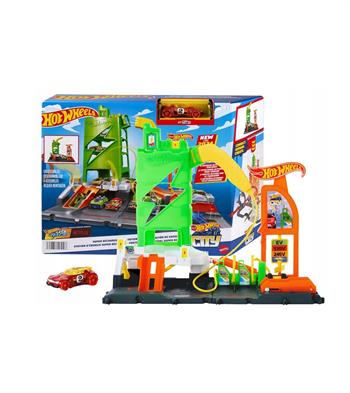 Mattel Hot Wheels Elektrikli Araç Şarj İstasyonu Oyun Seti Mtl-Htn79
