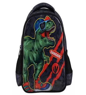 Muggle 9246 Danger Dino Siyah Anaokulu Çantası