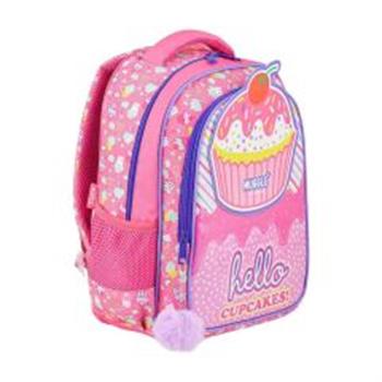 Muggle Mu-7075 Cup Cake Pembe Anaokulu Çantası