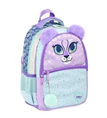 Muggle Mu-9049 Shımmer Cat Koleksiyonu İlkokul Çantası