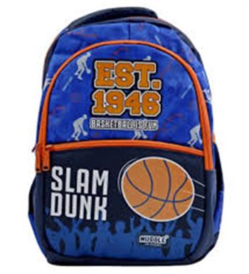 Muggle St. Mu-9130 Basket İs Fun Mavi Okul Çantası