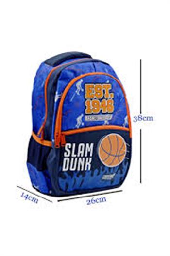 Muggle St. Mu-9130 Basket İs Fun Mavi Okul Çantası