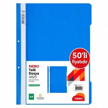 Noki Eco Telli Dosya Mavi 50 Li