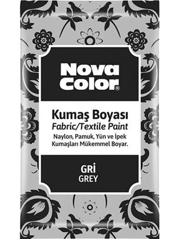 Nova Color Kumaş Boyasi Toz Gri 12 Gr Nc-908