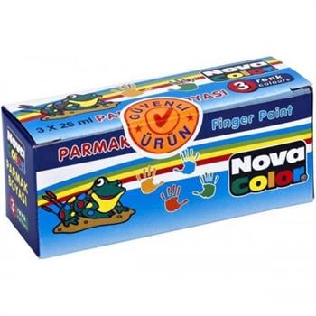 Nova Color Parmak Boyası 3 Lu Nc-137