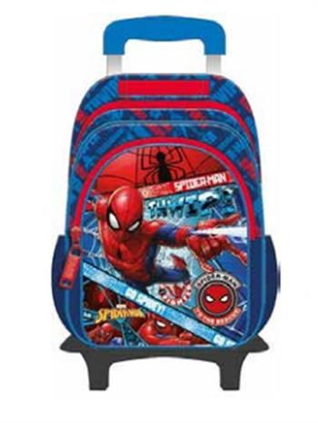 Otto-48116 Spiderman Çekçekli İlkokul Çantası Check Go