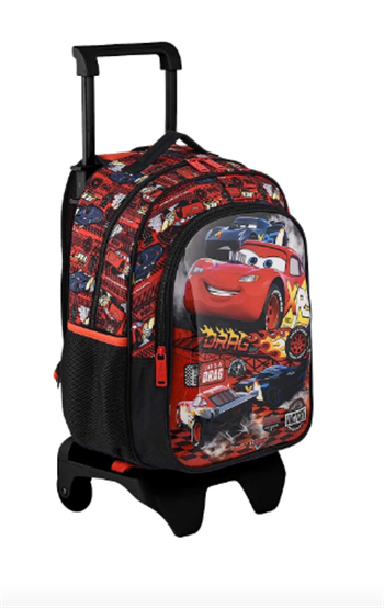 ŞHN Otto-48256 Cars Çekçekli İlkokul Çantası Check Vıctory