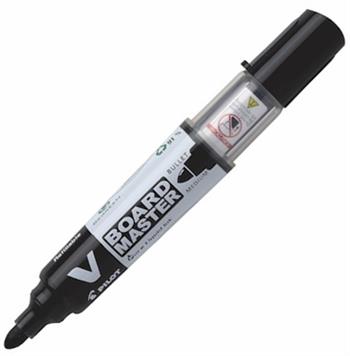 Pilot Tahta Kalemi V-Board Master Yuvarlak Uç Siyah Yedekli