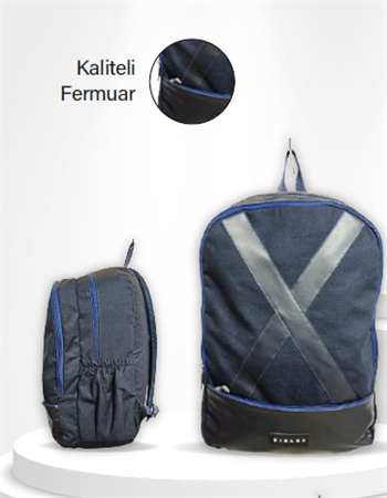 Sisley 2 Bölme Sırt Çantası 12934