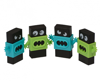 Vj 42-0040 Silgi Fungraphix Monsters, 2 Renk (1 Adet)