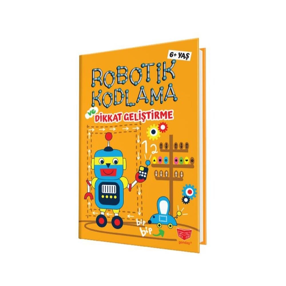  Robotik Kodlama ve  Dikkat Geliştirme  Robotik Kodlama ve  Dikkat Geliştirme  - Kirtasiyem.netEğitici Kitaplar