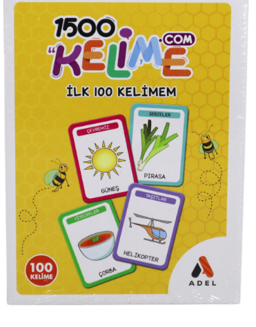 1.500 Kelime- İlk 100 Kelimem1.500 Kelime- İlk 100 Kelimem - Kirtasiyem.netHafıza Oyunları