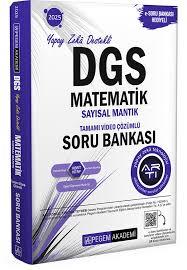 2025 DGS Matematik Sayısal Mantık Tamamı Video Çözümlü Soru Bankası - Pegem Akademi Yayıncılık - ALES-DGS8.Sınıf