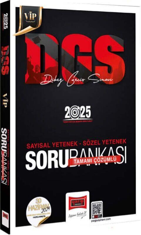 2025 DGS VİP Sayısal-Sözel Tamamı Çözümlü Soru Bankası - Yargı Yayınevi8.Sınıf