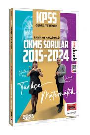 2025 KPSS Genel Yetenek 2015-2024 Konularına Göre Düzenlenmiş Tamamı Çözümlü Çıkmış Sorular - Yargı Yayınevi - KPSS8.Sınıf
