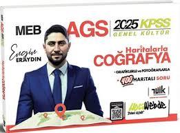 2025 MEB AGS KPSS Haritalarla Türkiye Coğrafya - HocaWebde Yayınları8.Sınıf