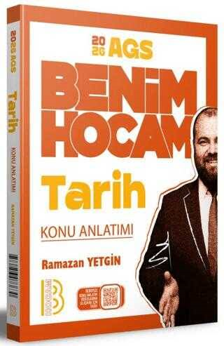 2026 AGS Tarih Konu Anlatımı - Benim Hocam Yayınları - ÖABTHazırlık Kitapları