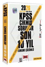 2026 KPSS GK-GY Tüm Dersler Tamamı Çözümlü Son 10 Yıl Çıkmış SorularDiğer Kırtasiye Ürünleri