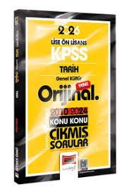 2026 KPSS Lise-Önlisans Tarih Orijinal 2010-2024 Konu Konu Çıkmış Sorular - Yargı Yayınevi - KPSSKPSS Hazırlık
