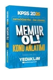 2026 KPSS Ortaöğretim Ön Lisans Genel Yetenek Genel Kültür Memur Ol Konu Anlatımı - Yediiklim Yayınları - KPSS8.Sınıf