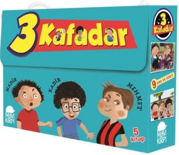 3 Kafadar - Set (5 Kitap)3 Kafadar - Set (5 Kitap) - Kirtasiyem.netÇocuk Kitapları