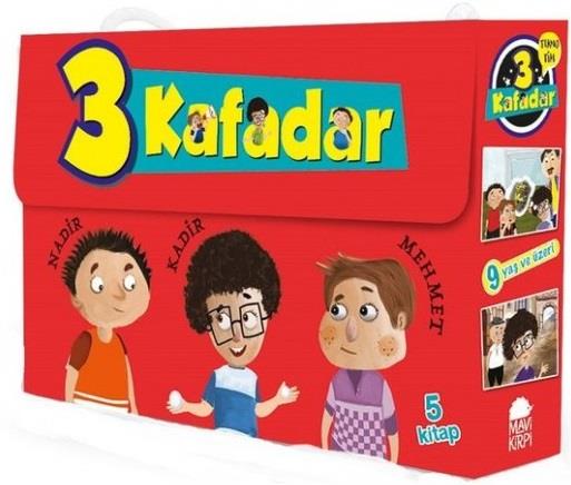 3 Kafadar Tekno Tim Set-5 Kitap Takım Yaşar Bayraktar3 Kafadar Tekno Tim Set-5 Kitap Takım Yaşar Bayraktar - Kirtasiyem.netHikaye Kitapları