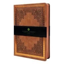 3475 Victoria'S Journals Vintage Old Book Defter 14X20 Cm. 80 Gr. 160 Yap. Çizgili A.KahveDeri Kapaklı Defterler