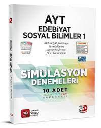 3D Yayınları Ayt Sım. Edebıyat-Tarih-Coğrafya Denemeleri3D Yayınları Ayt Sım. Edebıyat-Tarih-Coğrafya Denemeleri - Kirtasiyem.netAYT